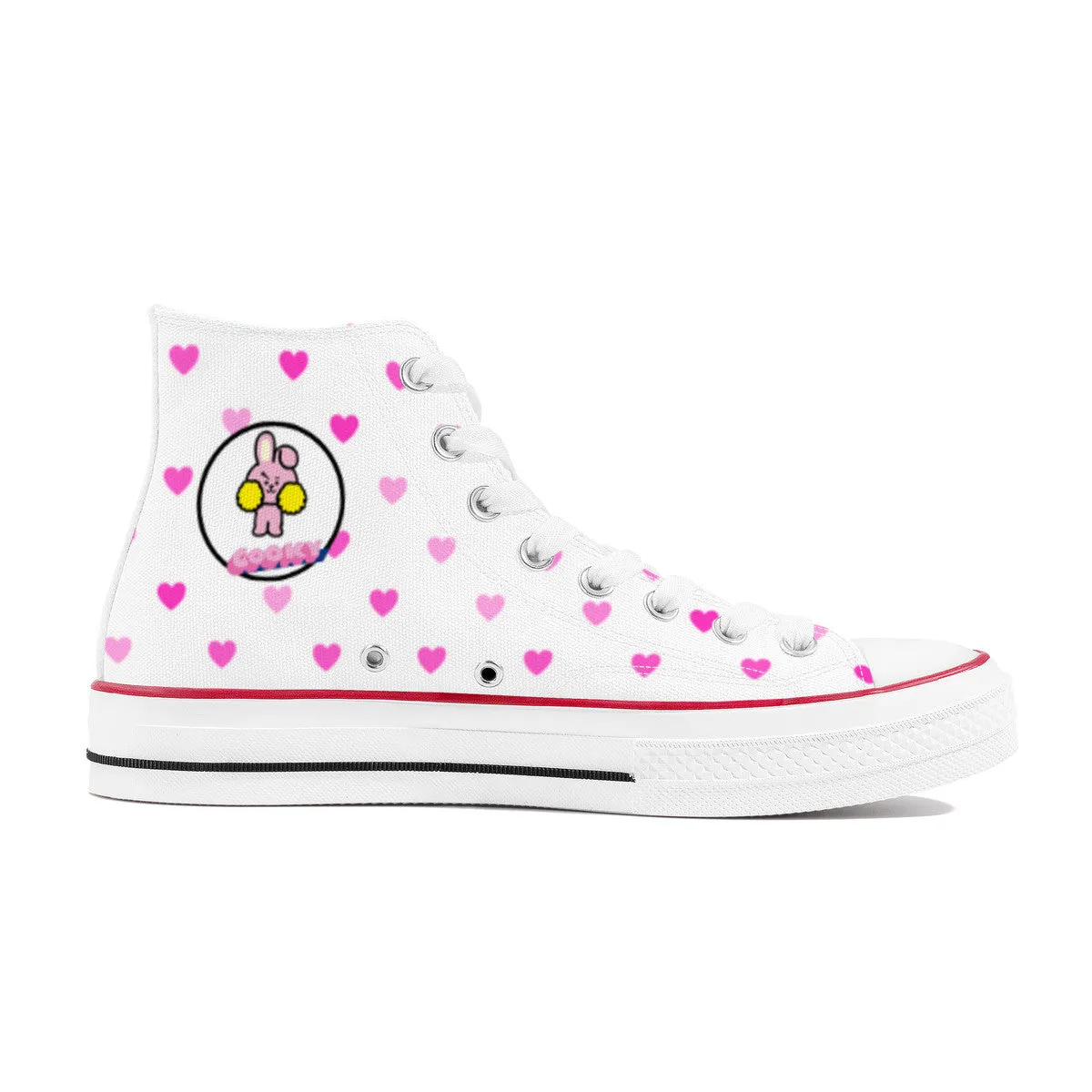 BT21 Cooky High Top Canvas Sneakers