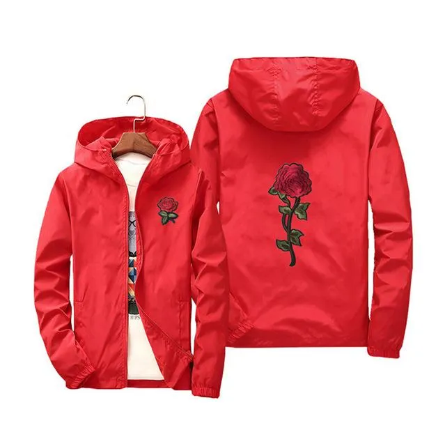 FitCapri Embroidered Sonata Windbreaker