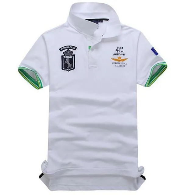 Men's Summer Embroidered Polo